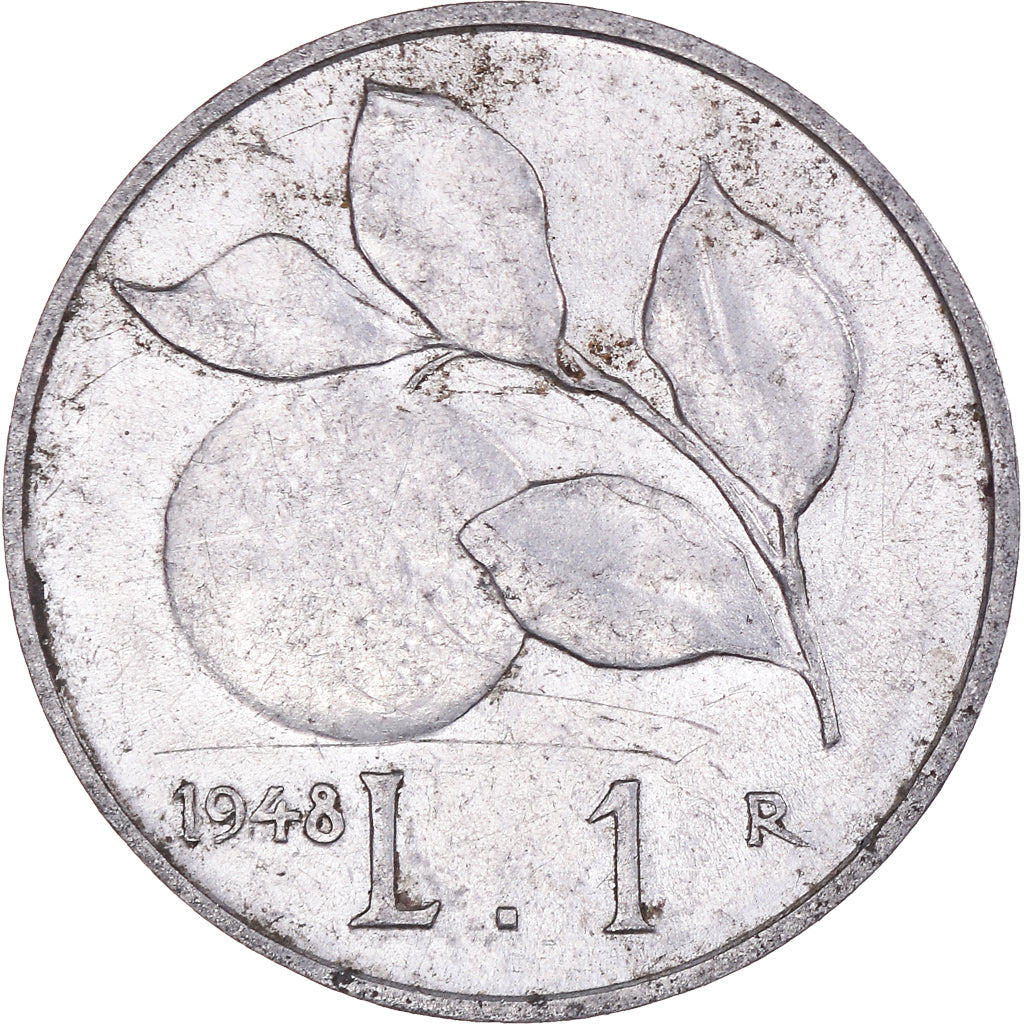 Munten, Italië, Lira, 1948, Rome, FR, Aluminium, KM:87