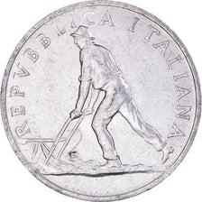 Coin, Italy, 2 Lire, 1948, Rome, EF(40-45), Aluminum, KM:88