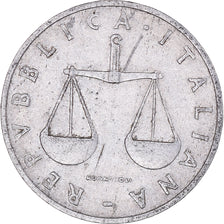 Coin, Italy, Lira, 1951, Rome, VF(30-35), Aluminum, KM:91