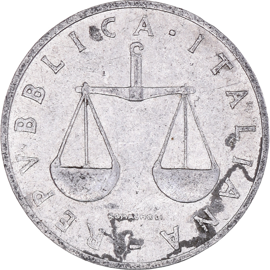 Munten, Italië, Lira, 1953, Rome, FR+, Aluminium, KM:91