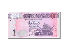 Biljet, Libië, 1 Dinar, 2013, Undated, KM:76, NIEUW
