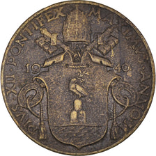 Coin, VATICAN CITY, Pius XII, 5 Centesimi, 1940, EF(40-45), Aluminum-Bronze