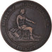 Coin, Spain, Provisional Government, 10 Centimos, 1870, Madrid, VF(30-35)