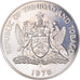 Coin, TRINIDAD & TOBAGO, Dollar, 1976, Franklin Mint, Cocrico bird .BE