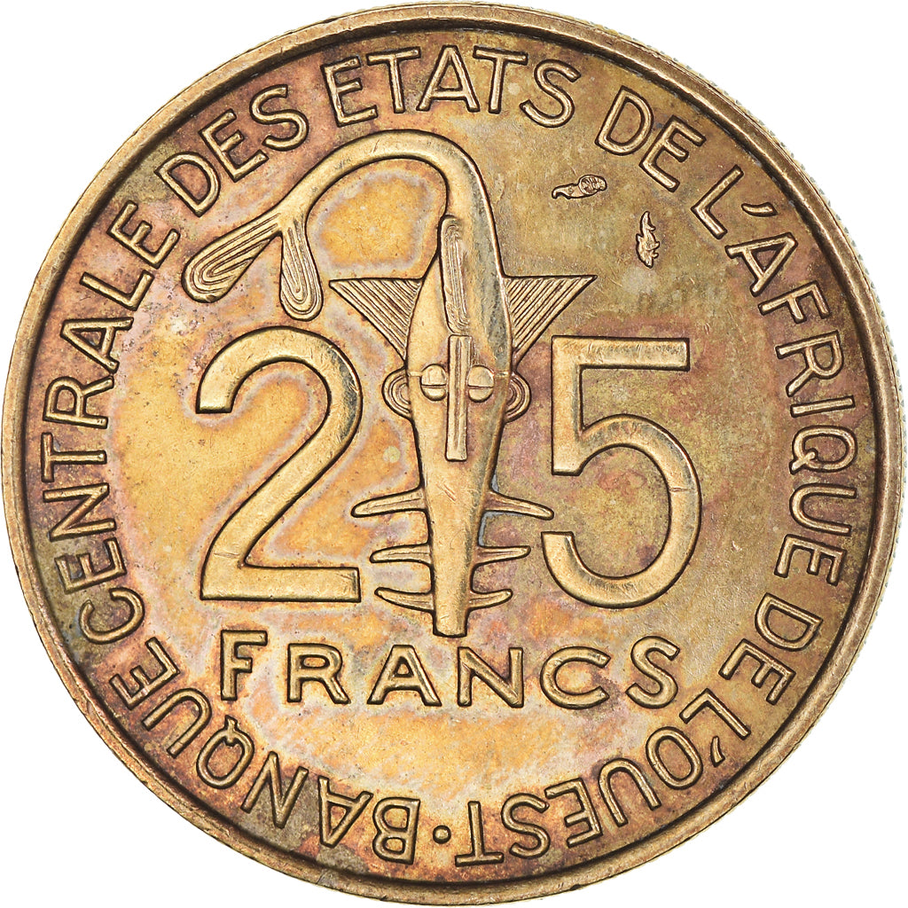 Monnaie, Communauté économique des États de l'Afrique de l'Ouest, 25 Francs