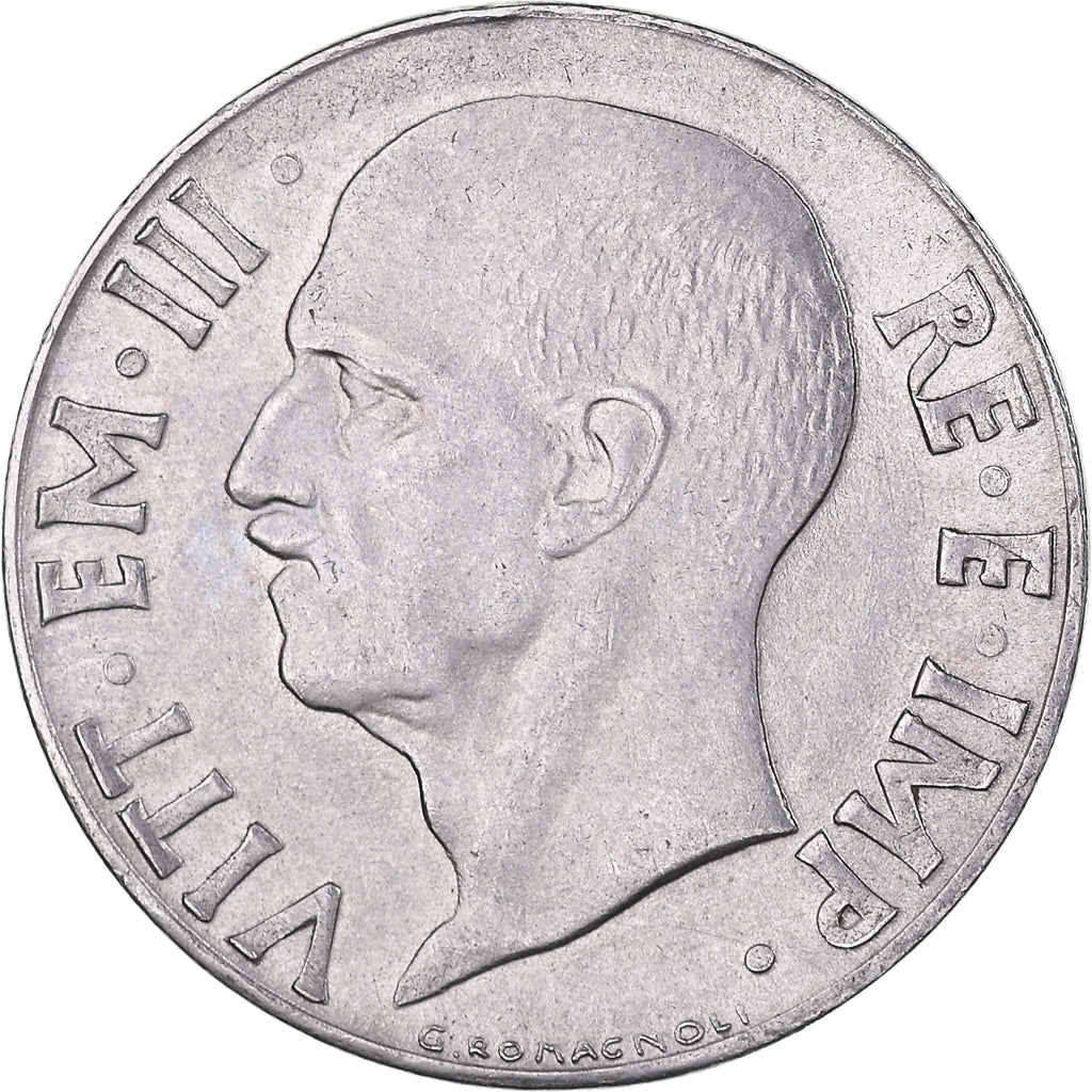Coin, Italy, Vittorio Emanuele III, 20 Centesimi, 1942, Rome, EF(40-45)