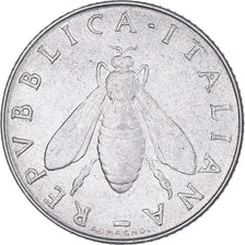 Coin, Italy, 2 Lire, 1953, Rome, AU(50-53), Aluminum, KM:94