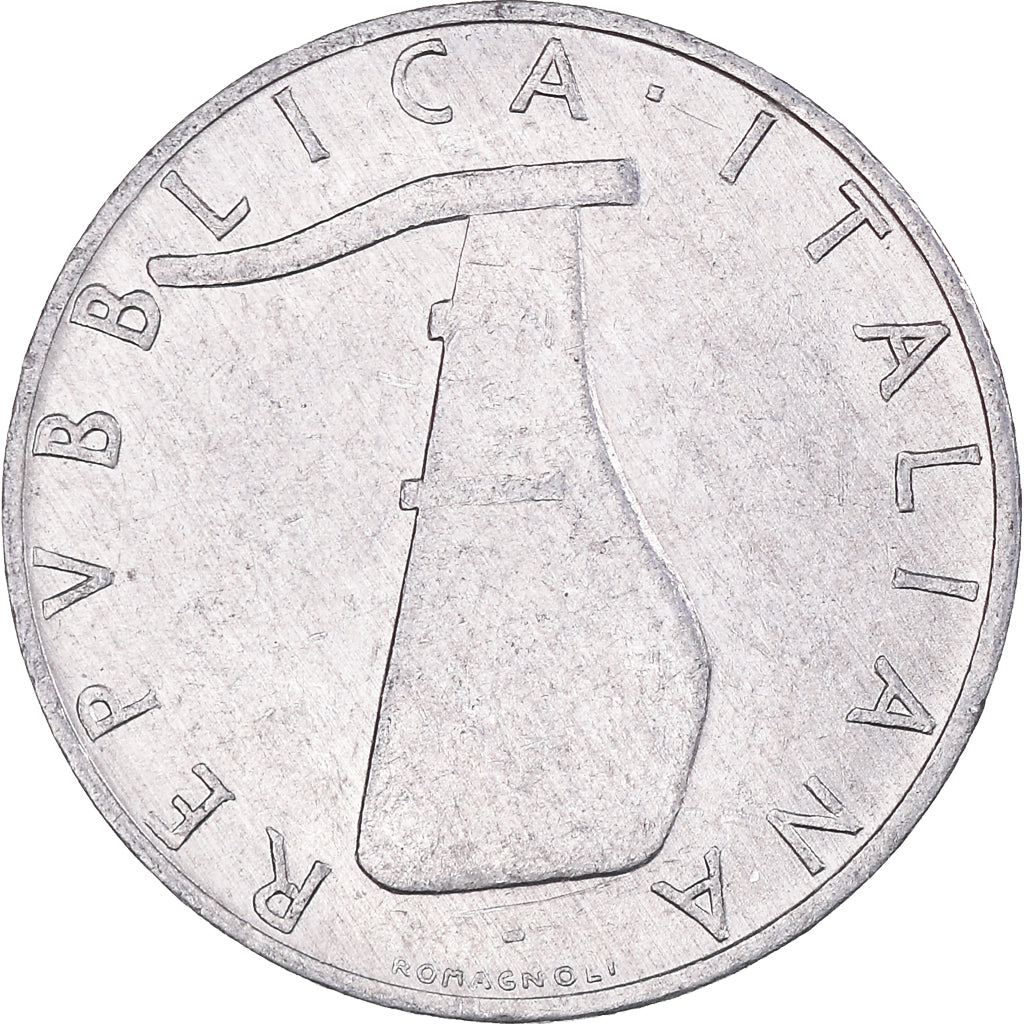 Moeda, Itália, 5 Lire, 1981, Rome, EF(40-45), Alumínio, KM:92