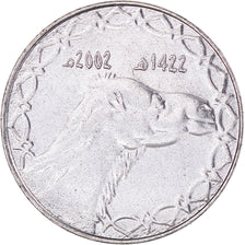 Coin, Algeria, 2 Dinars, 2002, AU(50-53), Acier inoxydable, KM:130
