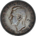 Coin, Great Britain, George VI, 1/2 Penny, 1940, EF(40-45), Bronze, KM:844