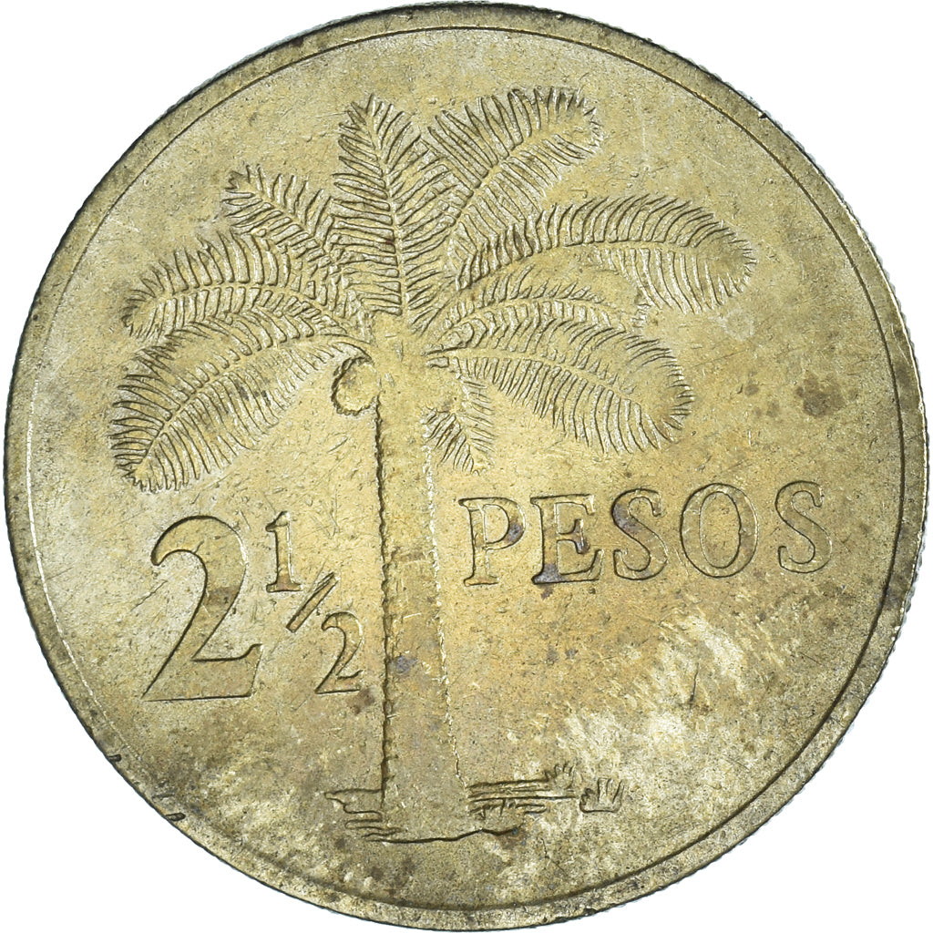 Coin, Guinea-Bissau, 2-1/2 Pesos, 1977, FAO, EF(40-45), Aluminum-Bronze, KM:19
