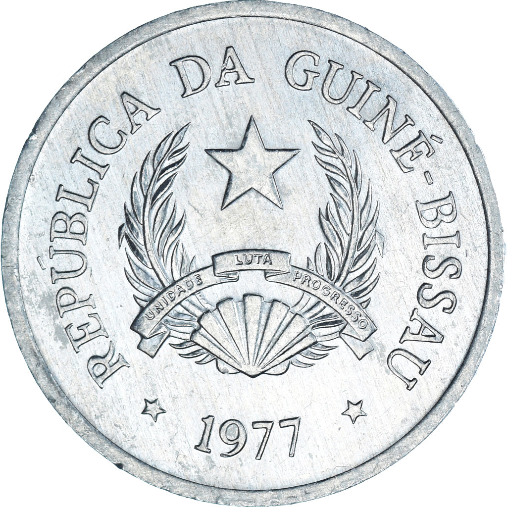 Coin, Guinea-Bissau, 50 Centavos, 1977, FAO, AU(50-53), Aluminum-Bronze, KM:17a