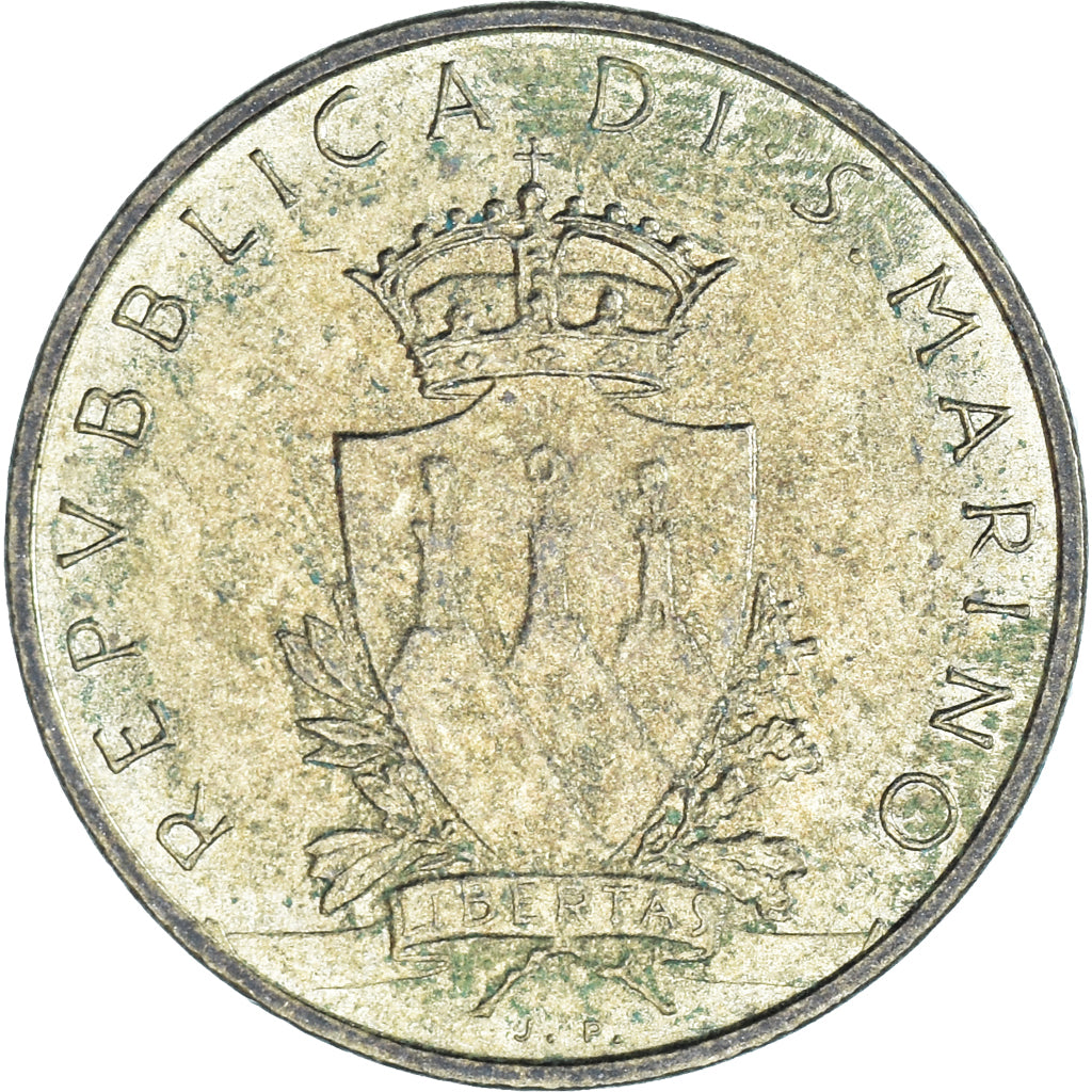 Moeda, San Marino, 20 Lire, 1979, VF(30-35), Alumínio-Bronze, KM:93