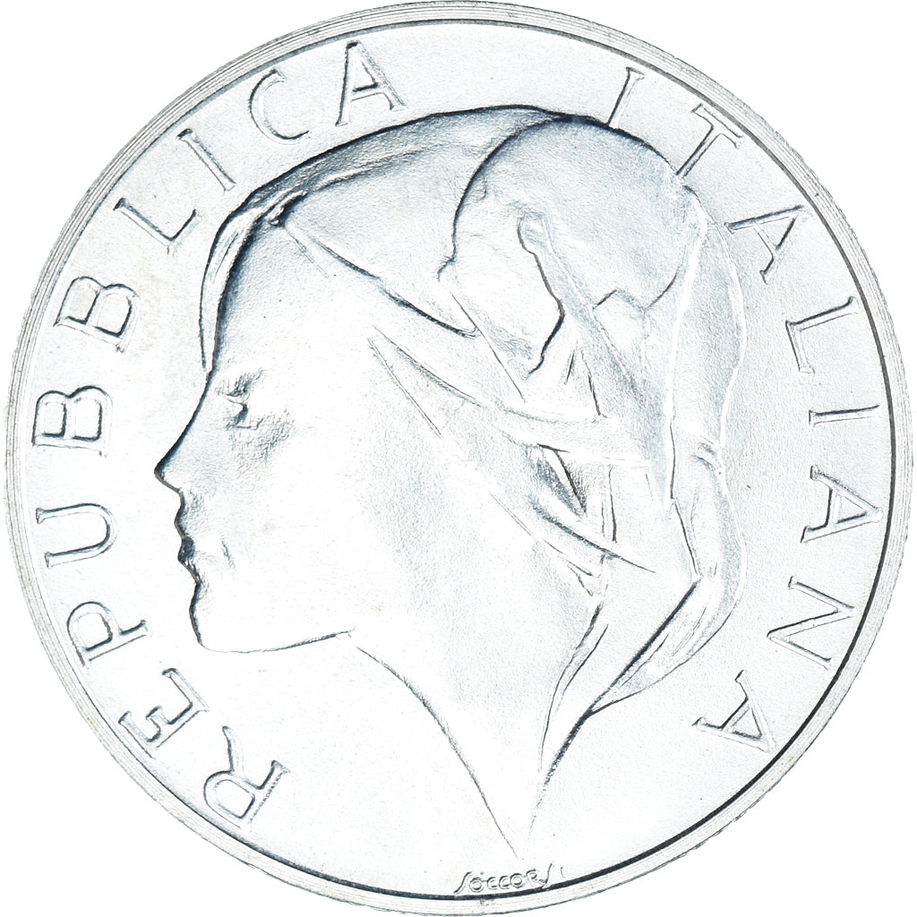 Monnaie, Italie, 200 Lire, 1989, Rome, Coupe du monde FIFA 1990., FDC, Argent