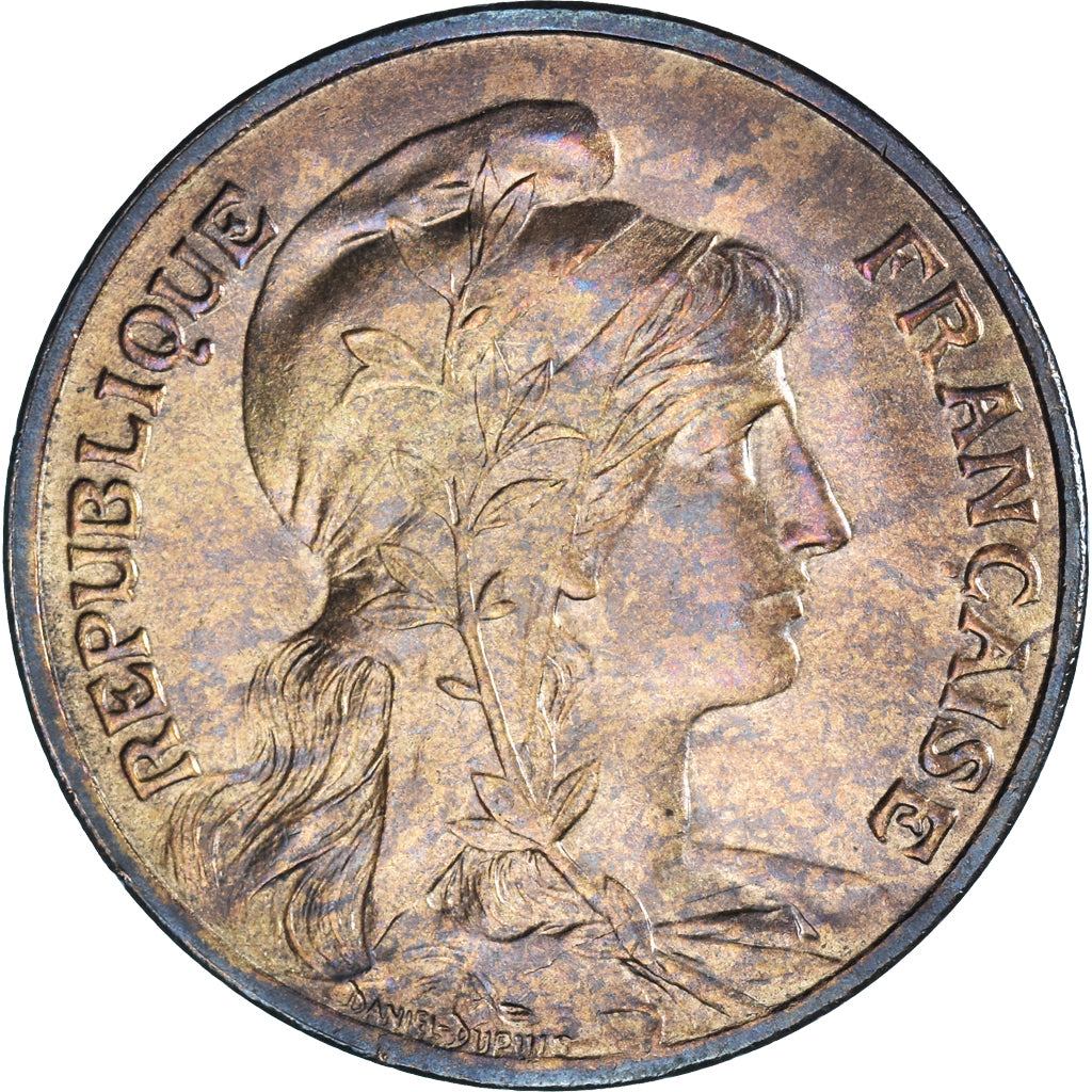 Münze, Frankreich, Dupuis, 10 Centimes, 1902, Paris, VZ+, Bronze, KM:843