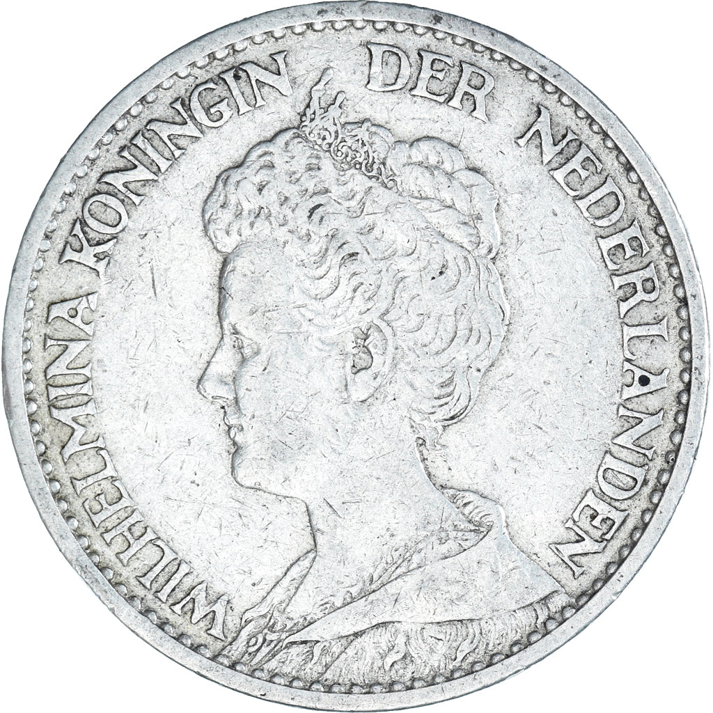 Coin, Netherlands, Gulden, 1915, EF(40-45), Silver, KM:148