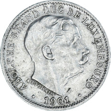 Coin, Luxembourg, Adolphe, 5 Centimes, 1901, AU(50-53), Copper-nickel, KM:24