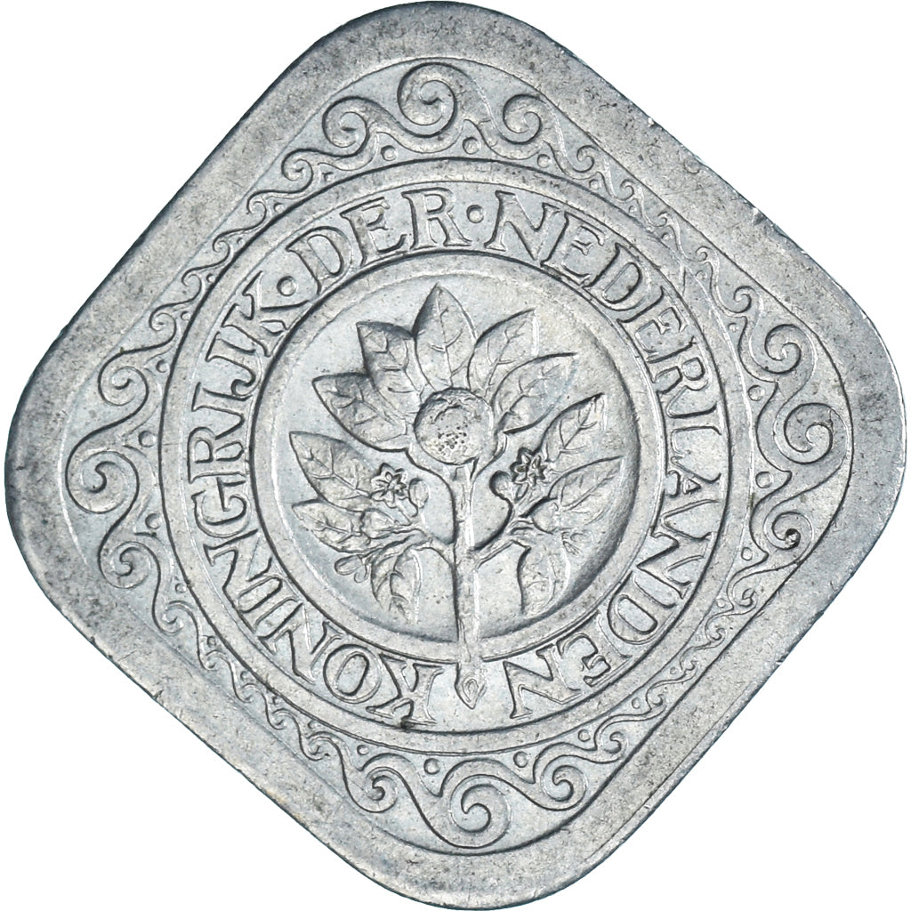 Coin, Netherlands, 5 Cents, 1938, EF(40-45), Copper-nickel, KM:153