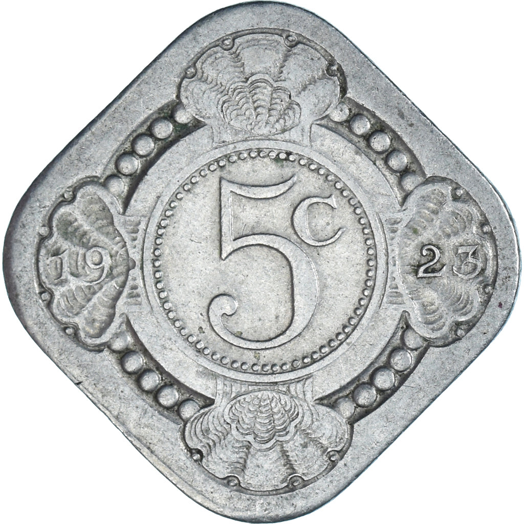 Coin, Netherlands, 5 Cents, 1923, EF(40-45), Copper-nickel, KM:153