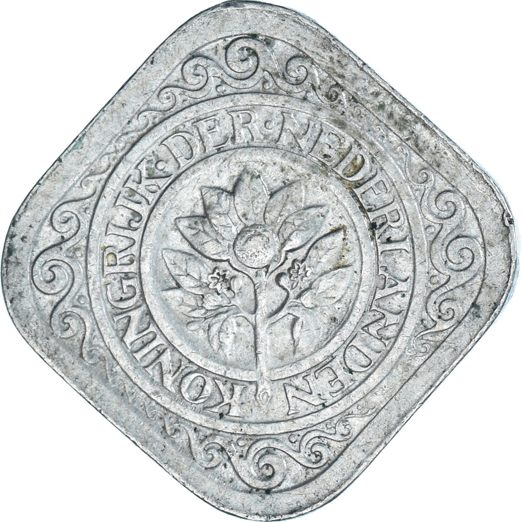 Coin, Netherlands, 5 Cents, 1929, EF(40-45), Copper-nickel, KM:153