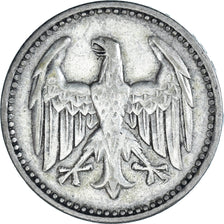 Coin, GERMANY, WEIMAR REPUBLIC, 3 Mark, 1924, Stuttgart, AU(50-53), Silver
