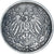 Coin, GERMANY - EMPIRE, 1/2 Mark, 1919, Hambourg, AU(50-53), Silver, KM:17