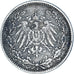 Coin, GERMANY - EMPIRE, 1/2 Mark, 1919, Hambourg, AU(50-53), Silver, KM:17