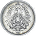 Coin, GERMANY - EMPIRE, Wilhelm I, Mark, 1875, Munich, AU(50-53), Silver, KM:7