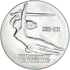 Munten, Polen, 10 Zlotych, 1965, Warsaw, 700th Anniversary - Warsaw, Nike, UNC-