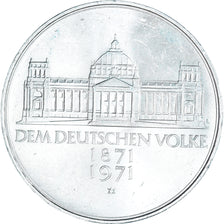 Moneda, ALEMANIA - REPÚBLICA FEDERAL, 5 Mark, 1971, Karlsruhe, Germany, MBC