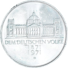 Moneta, GERMANIA - REPUBBLICA FEDERALE, 5 Mark, 1971, Karlsruhe, Germany, BB