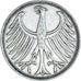 Coin, GERMANY - FEDERAL REPUBLIC, 5 Mark, 1956, Hambourg, EF(40-45), Silver