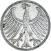 Coin, GERMANY - FEDERAL REPUBLIC, 5 Mark, 1957, Stuttgart, EF(40-45), Silver