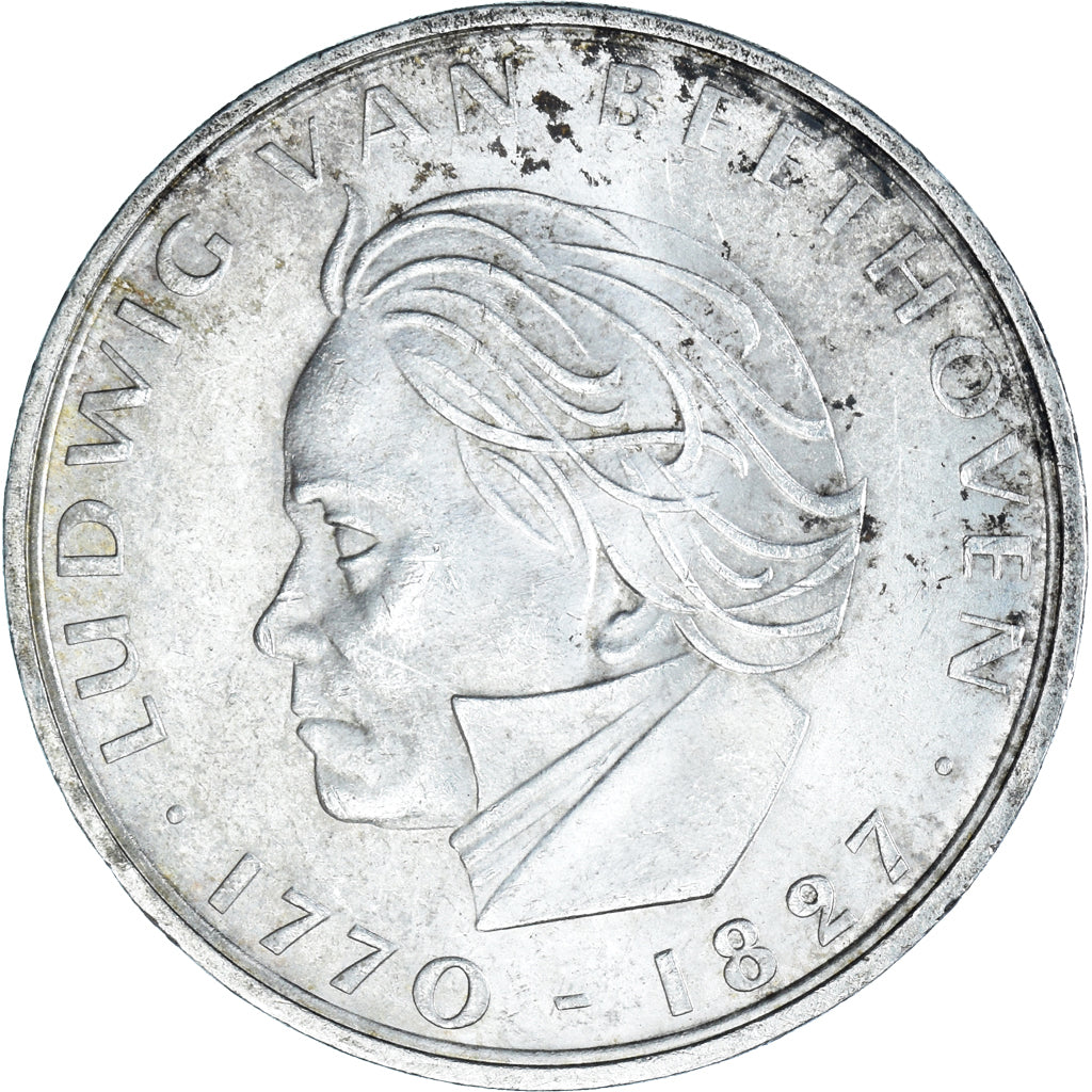 Coin, GERMANY - FEDERAL REPUBLIC, 5 Mark, 1970, Stuttgart, Germany, 200th
