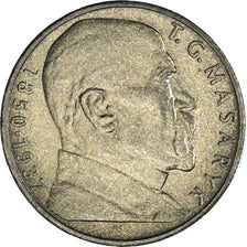 Moneta, Cecoslovacchia, 10 Korun, 1990, Thomas G. Masaryk."MR" below bust, SPL