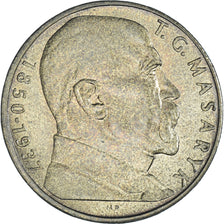 Moneta, Cecoslovacchia, 10 Korun, 1990, Thomas G. Masaryk."MR" below bust, SPL-
