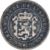 Coin, Luxembourg, William III, 5 Centimes, 1854, Utrecht, VF(20-25), Bronze