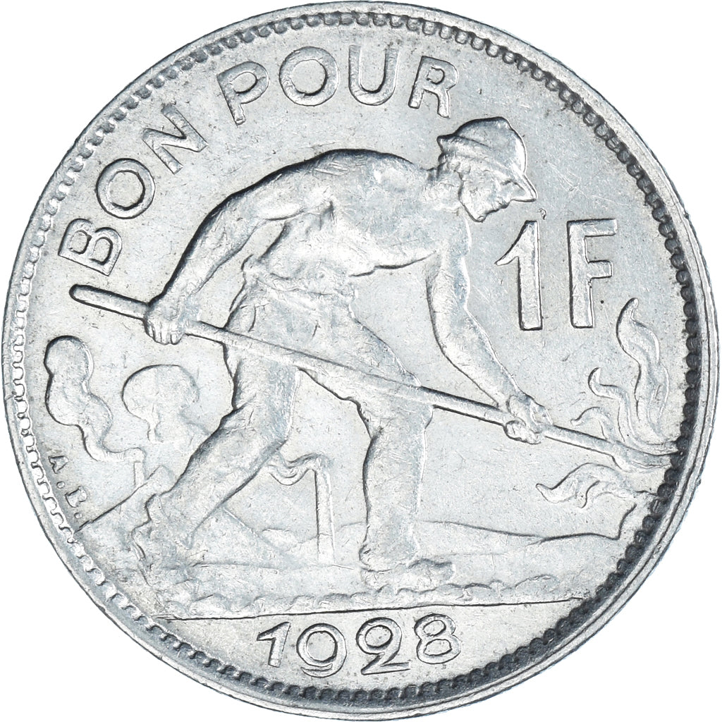 Münze, Luxemburg, Charlotte, Franc, 1928, SS+, Nickel, KM:35