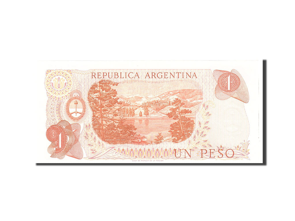 Argentina, 1 Peso, 1970, KM:287, Undated, UNC(65-70)