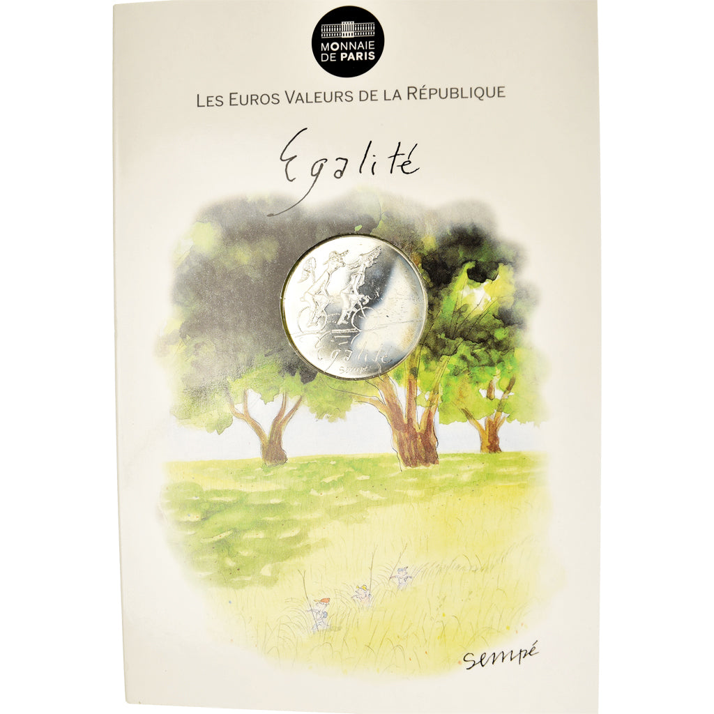 Frankrijk, Parijse munten, 10 Euro, Egalité, 2014, EGALITÉ.Sempé, FDC