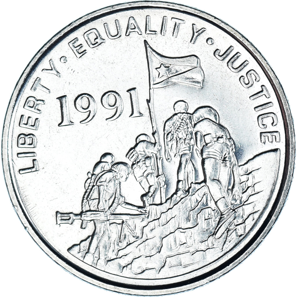 Monnaie, Érythrée, 5 Cents, 1997, SPL, Nickel Clad Steel, KM:44