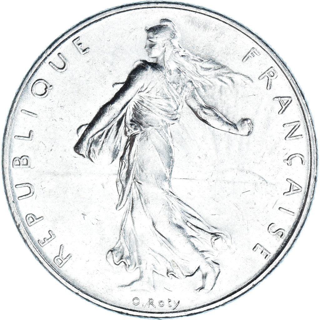Münze, Frankreich, Semeuse, Franc, 1999, Paris, O.Roty, VZ, Nickel, KM:925.1