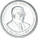 Coin, Mauritius, 1/2 Rupee, 2010, EF(40-45), Nickel plated steel, KM:54