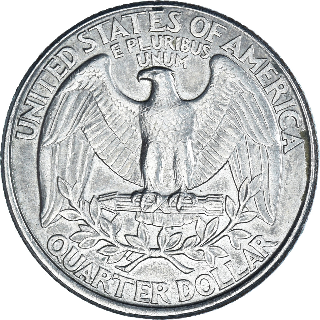 Monnaie, États-Unis, Washington Quarter, Quarter, 1996, U.S. Mint, Denver, TB+