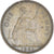 Moneta, Wielka Brytania, Elizabeth II, Penny, 1961, VF(20-25), Brązowy, KM:897