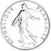 Munten, Frankrijk, Semeuse, 1/2 Franc, 2000, Paris, PR, Nickel, KM:931.1, Le