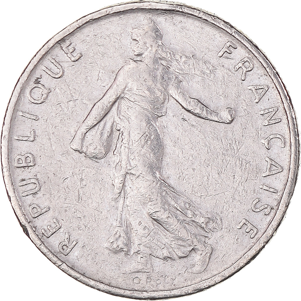 Monnaie, France, Semeuse, 1/2 Franc, 1966, Paris, TB, Nickel, Gadoury:429