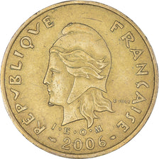 Coin, French Polynesia, 100 Francs, 2006, EF(40-45), Bronze-Aluminium, KM:14A
