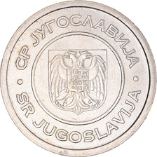 Moneta, Iugoslavia, 5 Dinara, 2000, Belgrade, BB+, Rame-nichel-zinco, KM:182