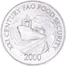 Coin, Panama, Centesimo, 2000, FAO, MS(63), Aluminum, KM:132
